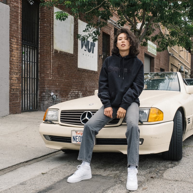 THE BLACK-ON-BLACK DRIFT HOODIE